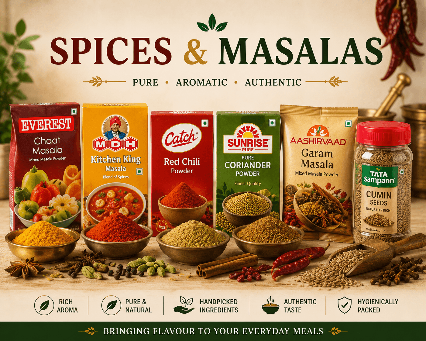 Spices & Masalas